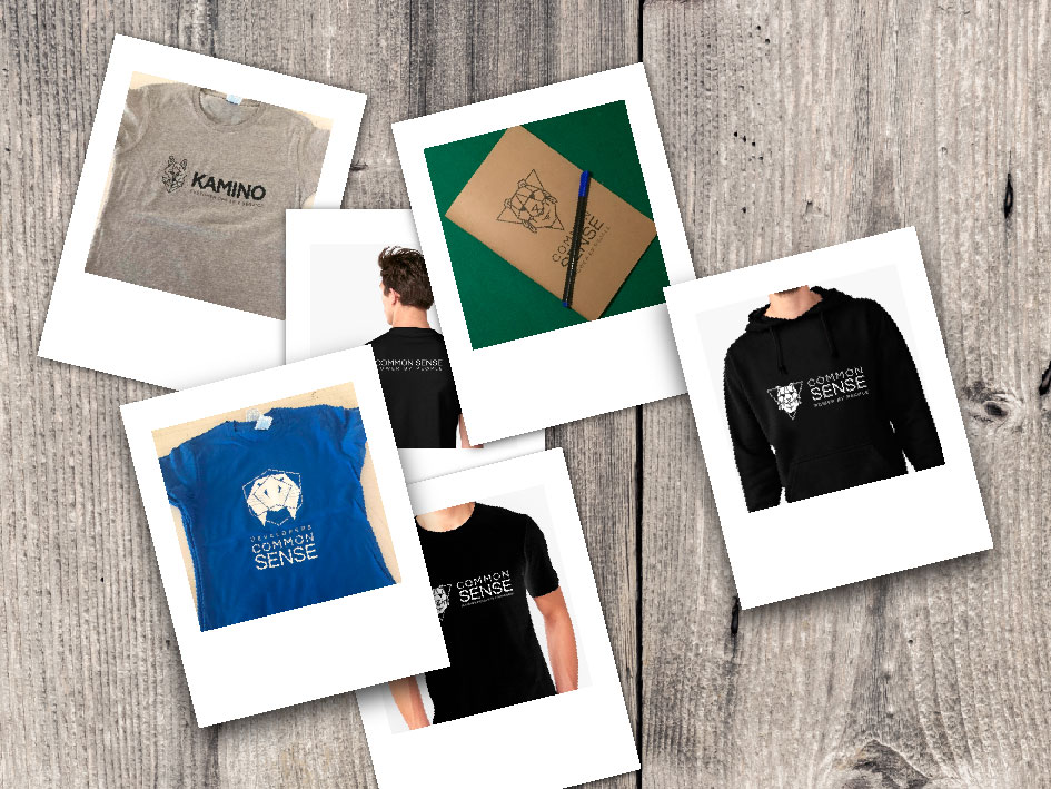 diseño de playeras, libretas y manual